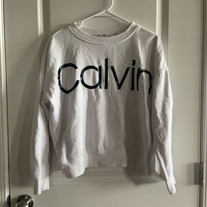 Calvin Klein Performance Cream Sweatshirt